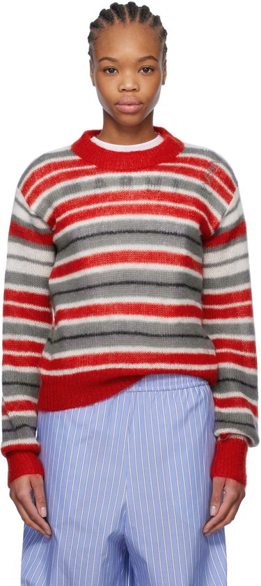 Sweater Marni Marni Striped Mohair Sweater Flerfärgad | GCMD0573Q0 UFU178, 0