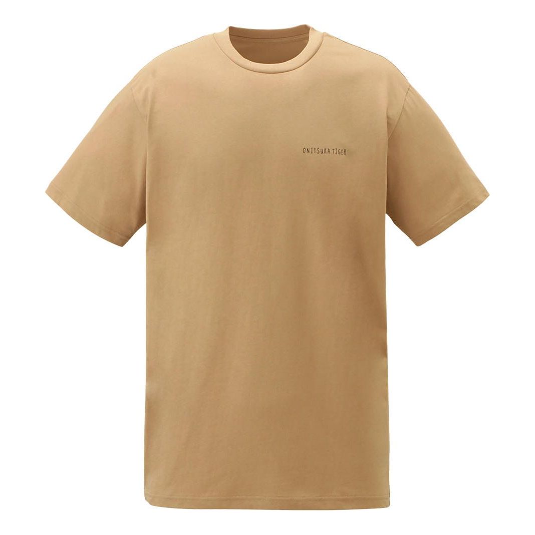 T-shirt Onitsuka Tiger Logo Graphic T-Shirt Beige | 2183B181-250, 0