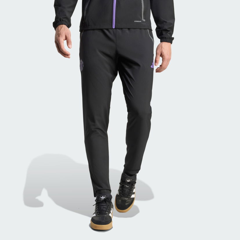 Byxor adidas Performance Manchester United Tiro 25 Competition Vis Tech Travel Pants Svart | JV5352