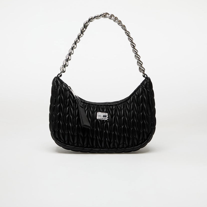 Handväska Tommy Hilfiger Tommy Jeans Iconic Shoulder Bag Svart | AW0AW17302 BDS