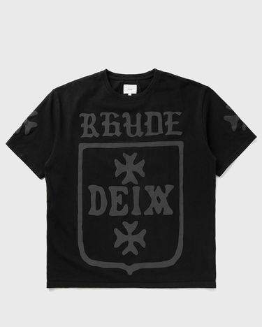 T-shirt Rhude Deix Shield Oversized T-Shirt Svart | RHPF25TT08012-0015, 2