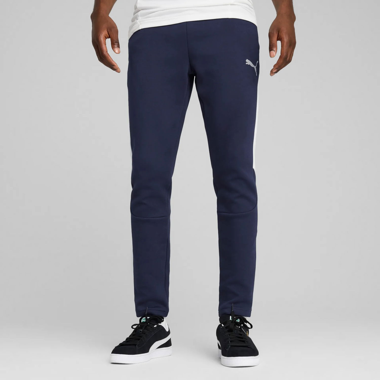 Träningsbyxor Puma Puma teamEVOSTRIPE Pants Mörkblå | 659948-06, 1