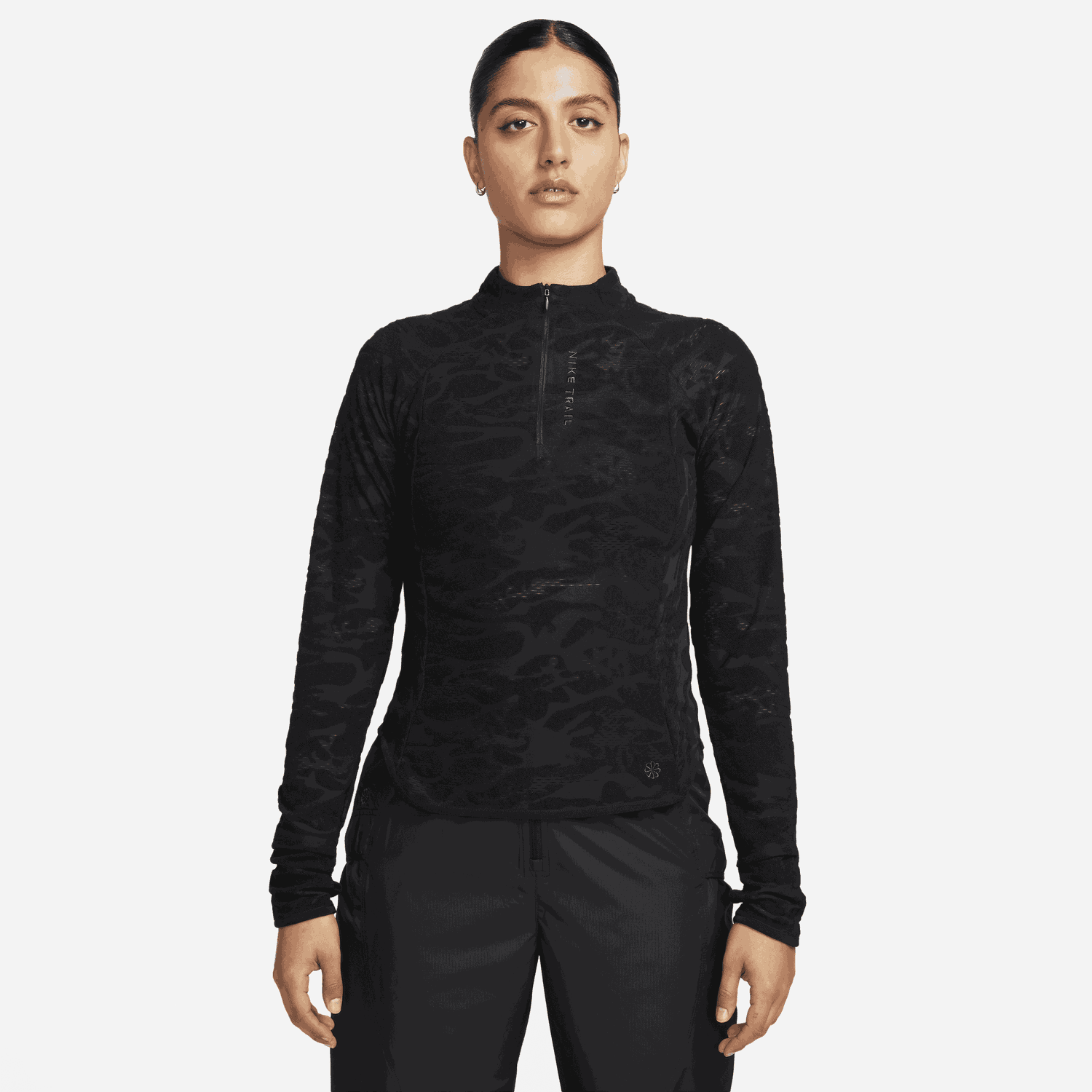 T-shirt Nike Trail Dri-FIT Svart | FB7637-010, 0