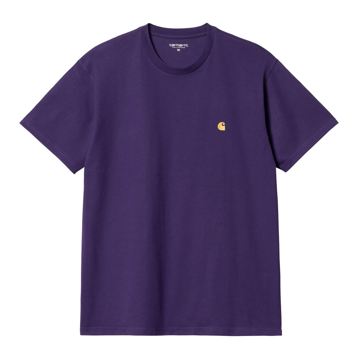 T-shirt Carhartt WIP S/S Chase T-Shirt "Tyrian / Gold" Purpur | I026391_1YV_XX, 0