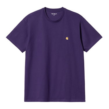 T-shirt Carhartt WIP S/S Chase T-Shirt "Tyrian / Gold" Purpur | I026391_1YV_XX, 0