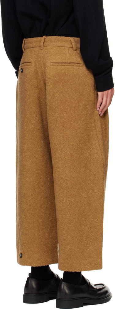 Byxor ADER ERROR Brown Wool Wide Leg Trousers Brun | BN01FWSA0207CM, 2