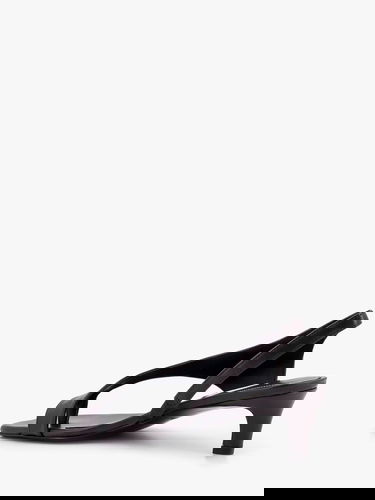 Sneakers och skor TOTEME Leather Slingback Toe-Ring Sandals by Toteme Brun | 252WAS0201LE0131273, 2