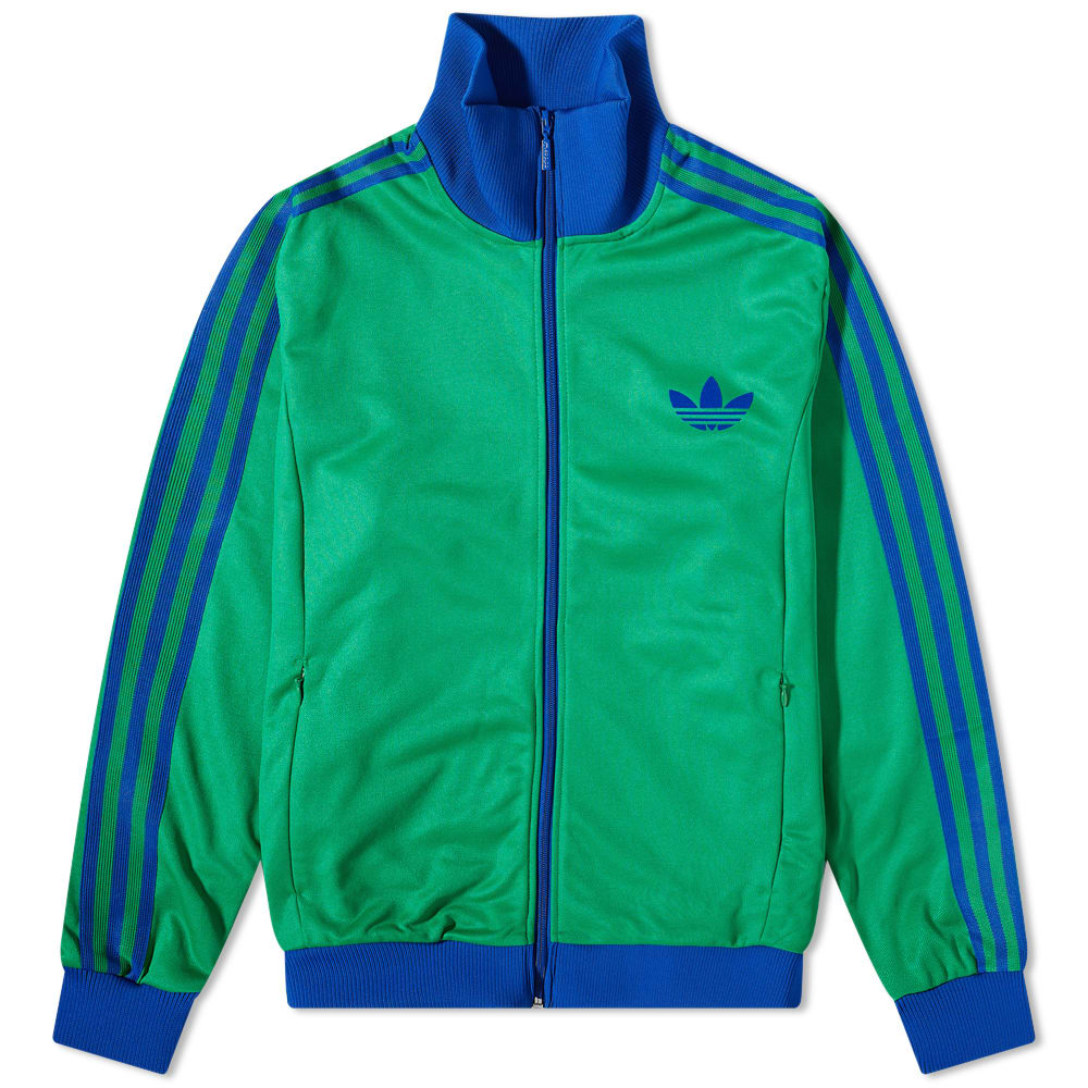 Träningsoverall adidas Originals Adicolor 70s Poly Track Top Grön | IB3426, 0