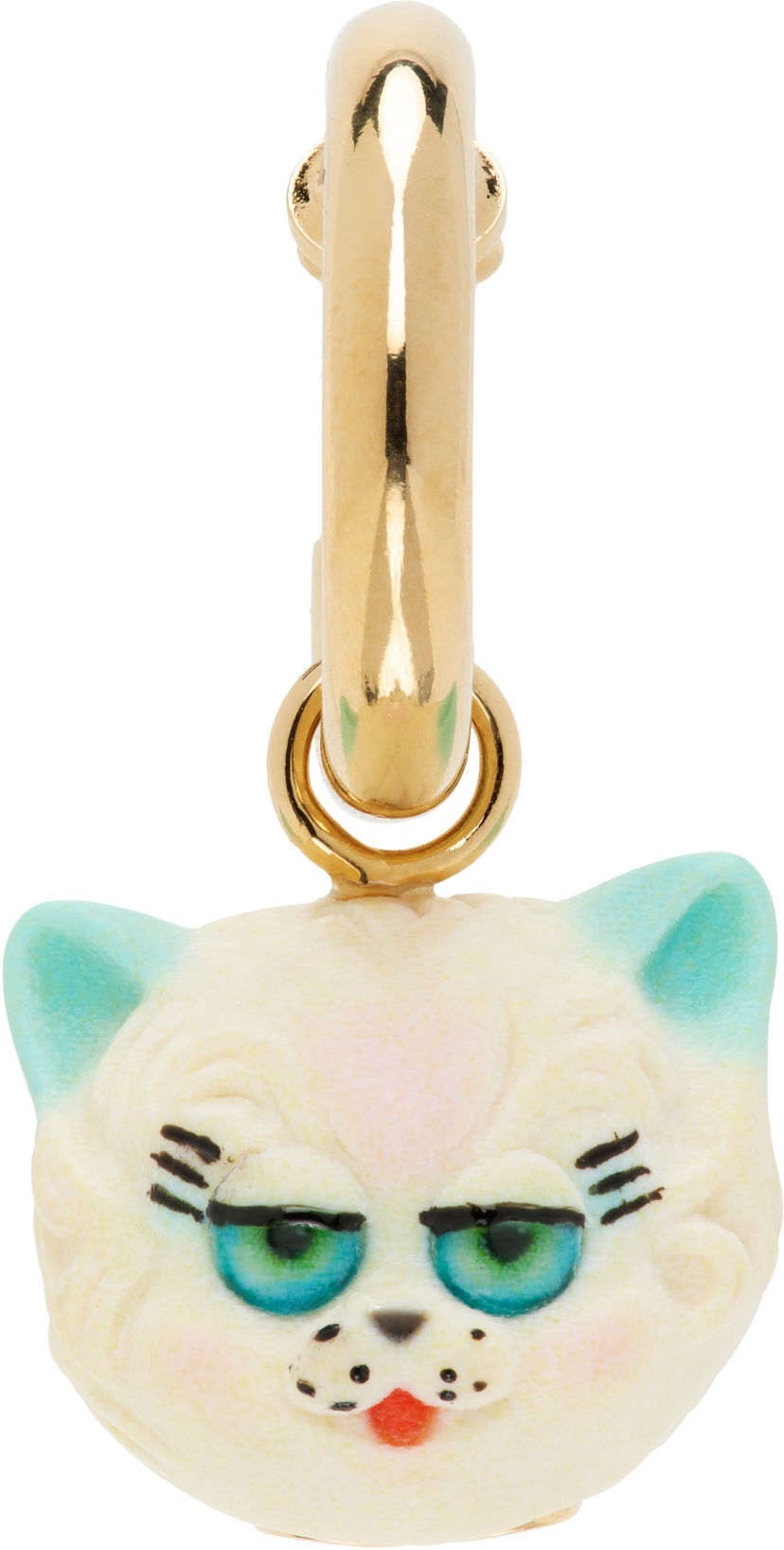 Örhängen Valentino Valentino Garavani 'Le Chat De La Maison' Clip-On Cat Face Earring Flerfärgad | 7Y2J0AL6VQY