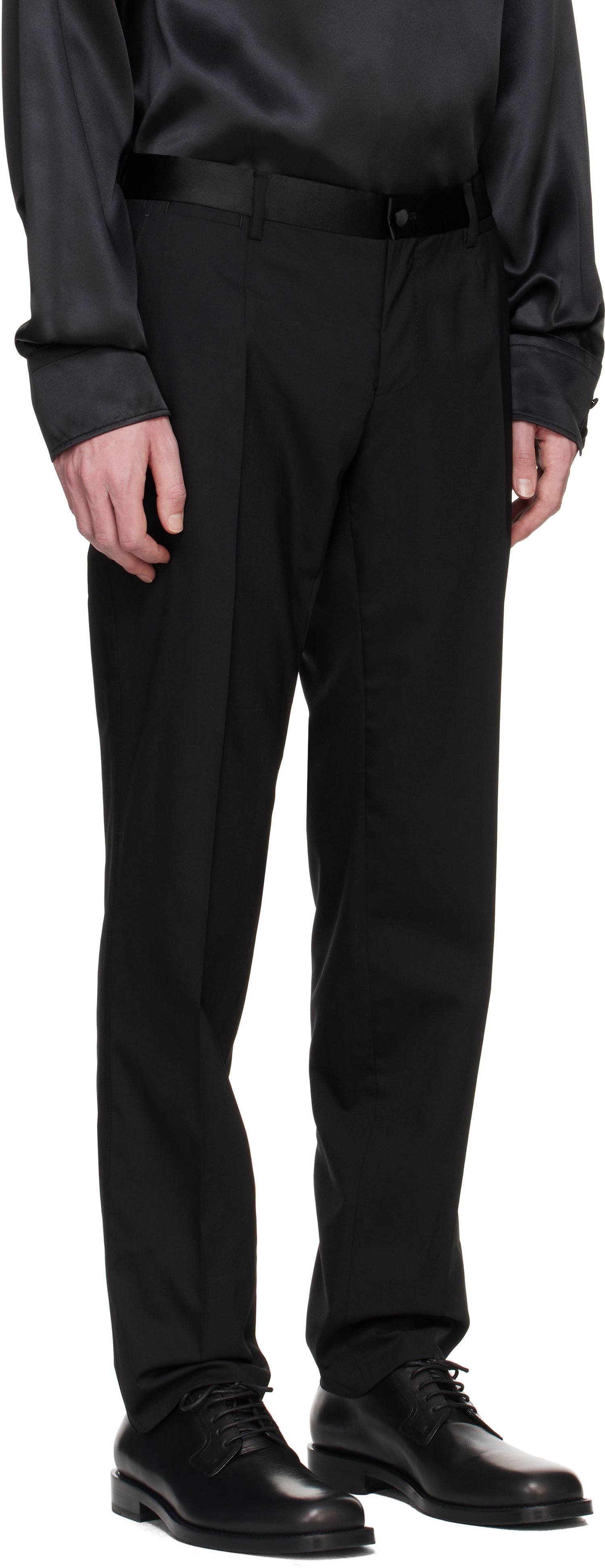 Byxor Dolce & Gabbana Dolce&Gabbana Six-Pocket Trousers Svart | GYA5MTGI726, 1