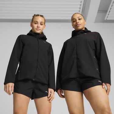 Vindjacka Puma RUN Women's Hooded Running Jacket Svart | 525753_01, 0