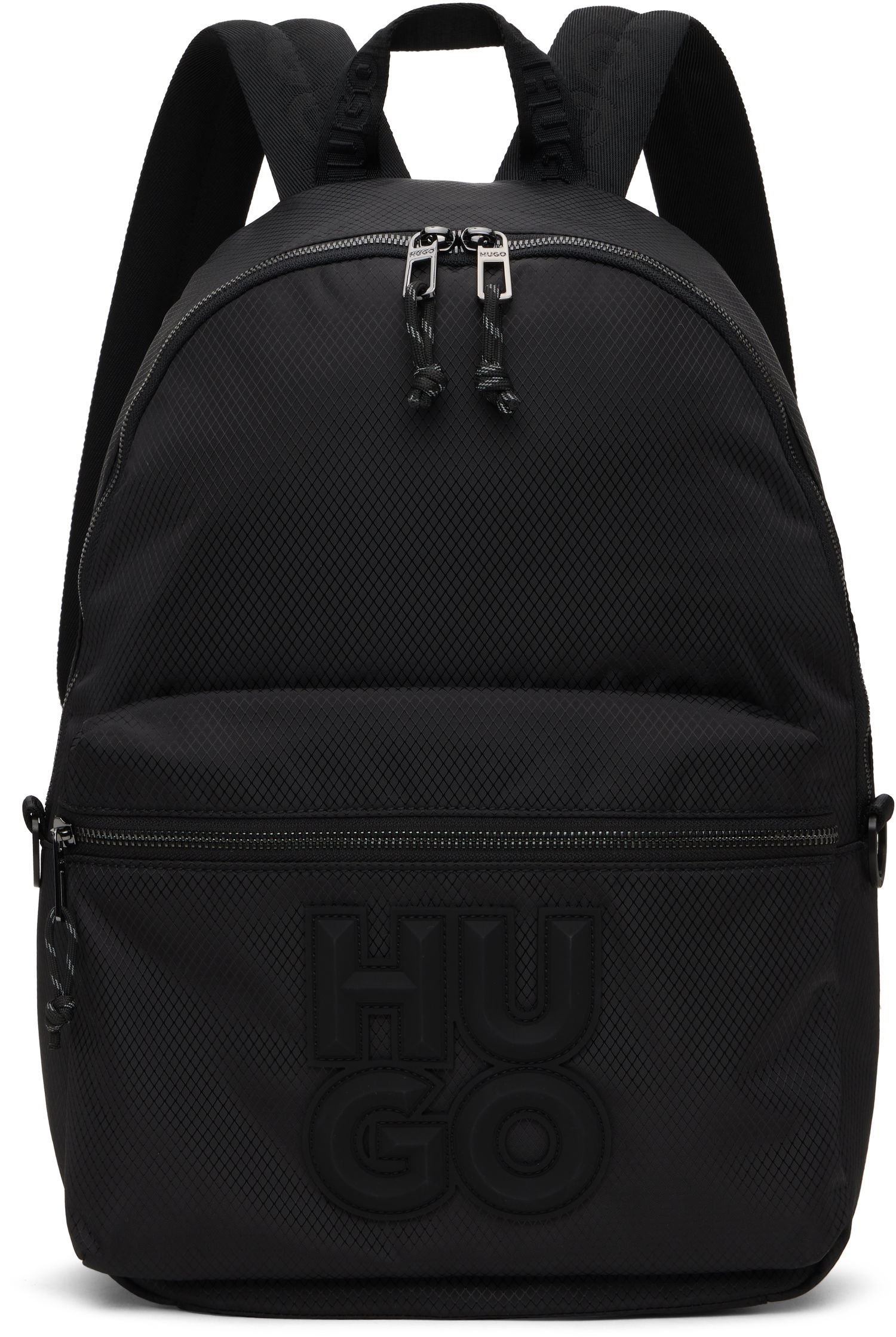 Ryggsäck BOSS Hugo Logo Backpack Svart | 50536026, 0