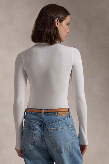 T-shirt Polo by Ralph Lauren Turtleneck Long Sleeve T-shirt Vit | 211814422001, 1