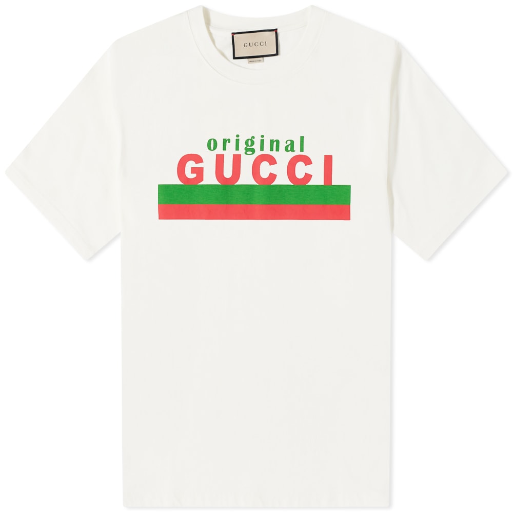 T-shirt Gucci Original Tee Vit | 616036-XJCOQ-9095, 0