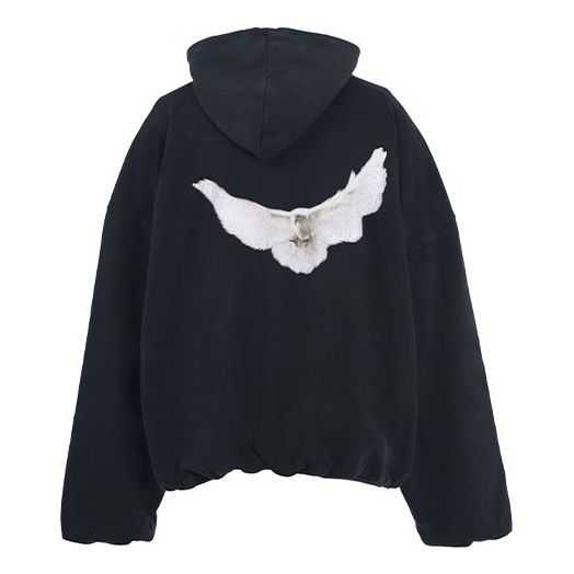 Sweatshirt GAP YEEZY Gap x Balenciaga Dove Hoodie Svart | YEEZY-SS22-009, 0