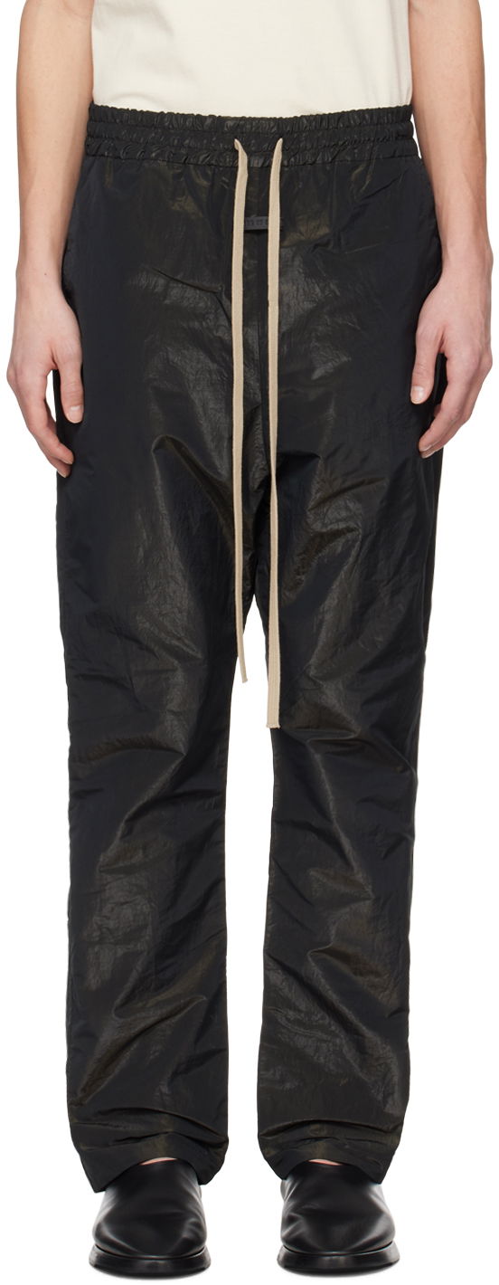 Träningsbyxor Fear of God Black Forum Sweatpants Svart | FG840-23824WRP