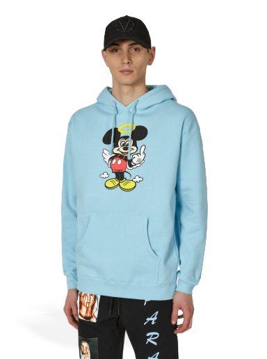Sweatshirt PARADIS3 Fuck You Hooded Sweatshirt Blå | PAFUCKHOOD 002