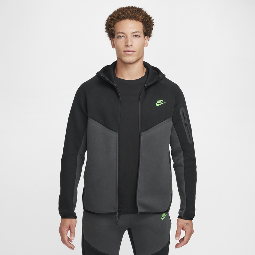 Sweatshirt Nike Tech Windrunner Hoodie With Zipper Svart | HV0949-015