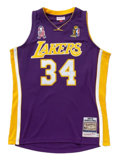 Jersey Mitchell & Ness Los Angeles Lakers Shaquille O'Neal Finals Jersey Purpur | AJY44187-LAL01SONPURP