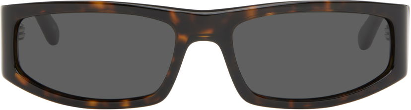 Solglasögon Courrèges Courrèges Tech Sunglasses Brun | 322ALU001AC0006