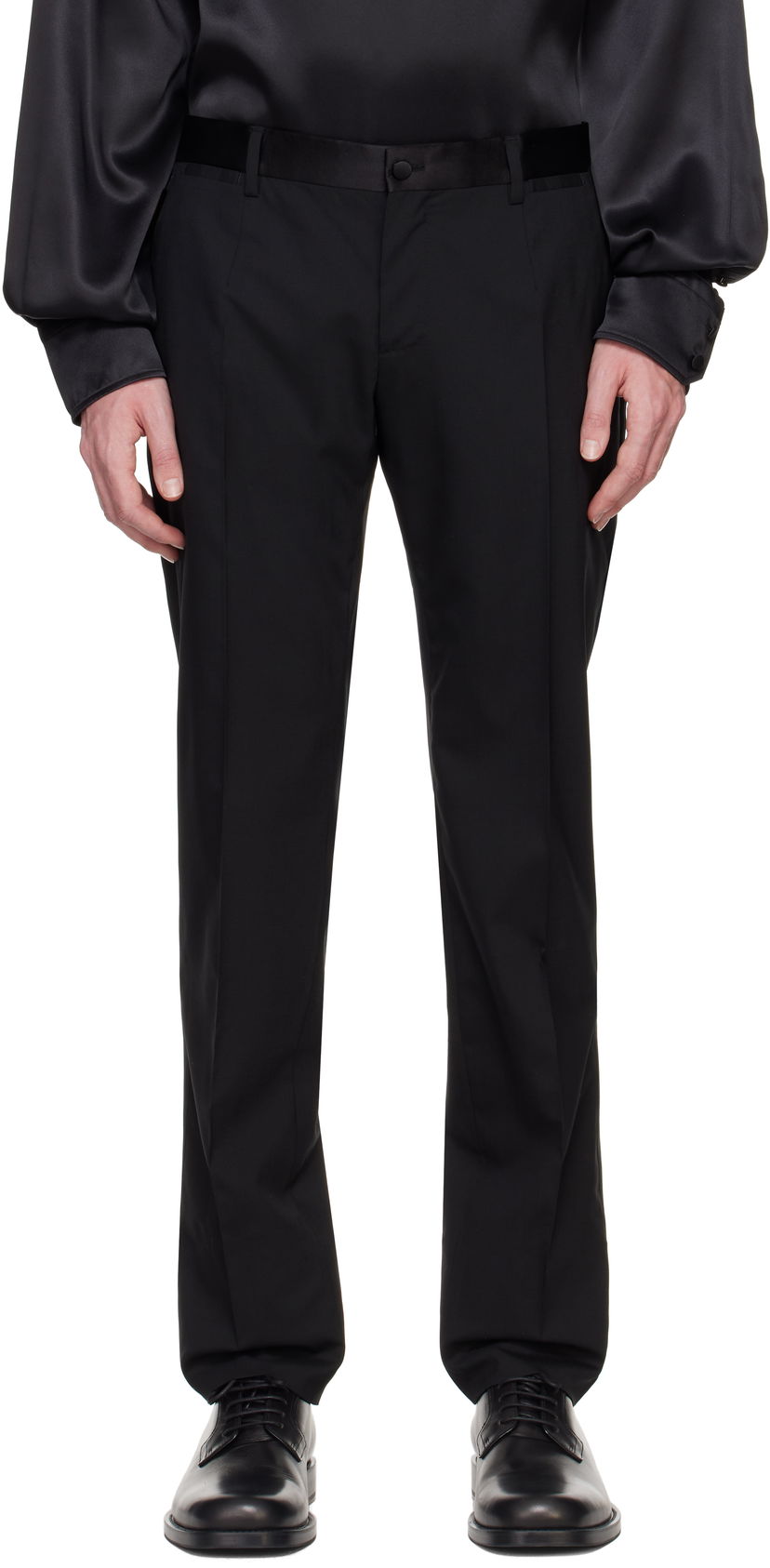 Byxor Dolce & Gabbana Dolce&Gabbana Six-Pocket Trousers Svart | GYA5MTGI726