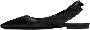 Kläder BY FAR BY FAR Yasha Slingback Flats Svart | MWFFC024LL002BK001PL, 2