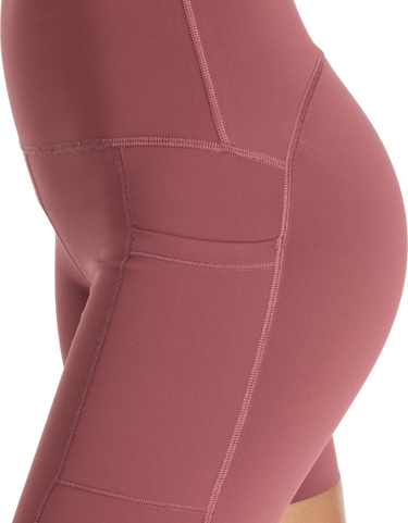 Shorts New Balance New Balance Sleek Pocket High Rise Short 6" Bourgogne | ws51271-wad, 2