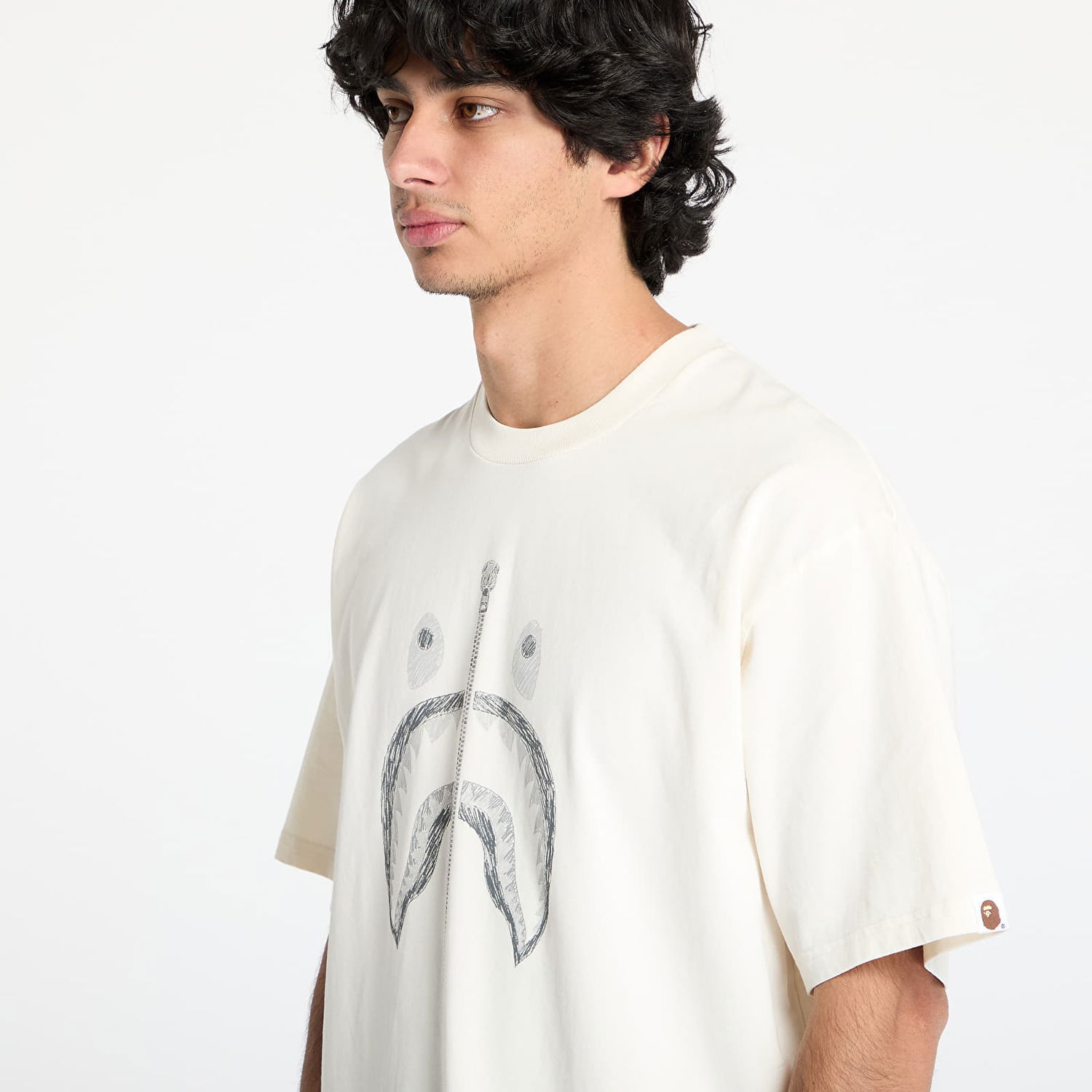 T-shirt BAPE Relaxed Fit Graphic Tee Vit | 001CSK801316M IVY, 1