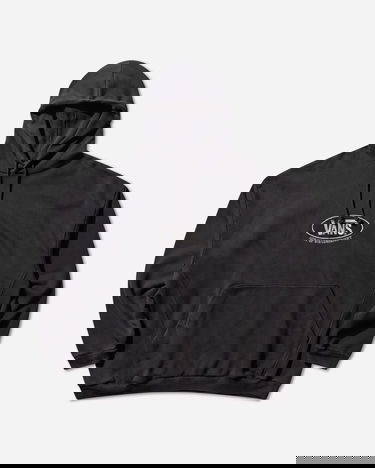 Sweatshirt Vans Act of Disagreement Oval Logo Hoodie Svart | VN000RPZEMQ1, 0