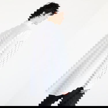 Skjorta Off-White Off-White Diag Outline Poplin Over Shirt Vit | OMGE004S25FAB0020110, 2