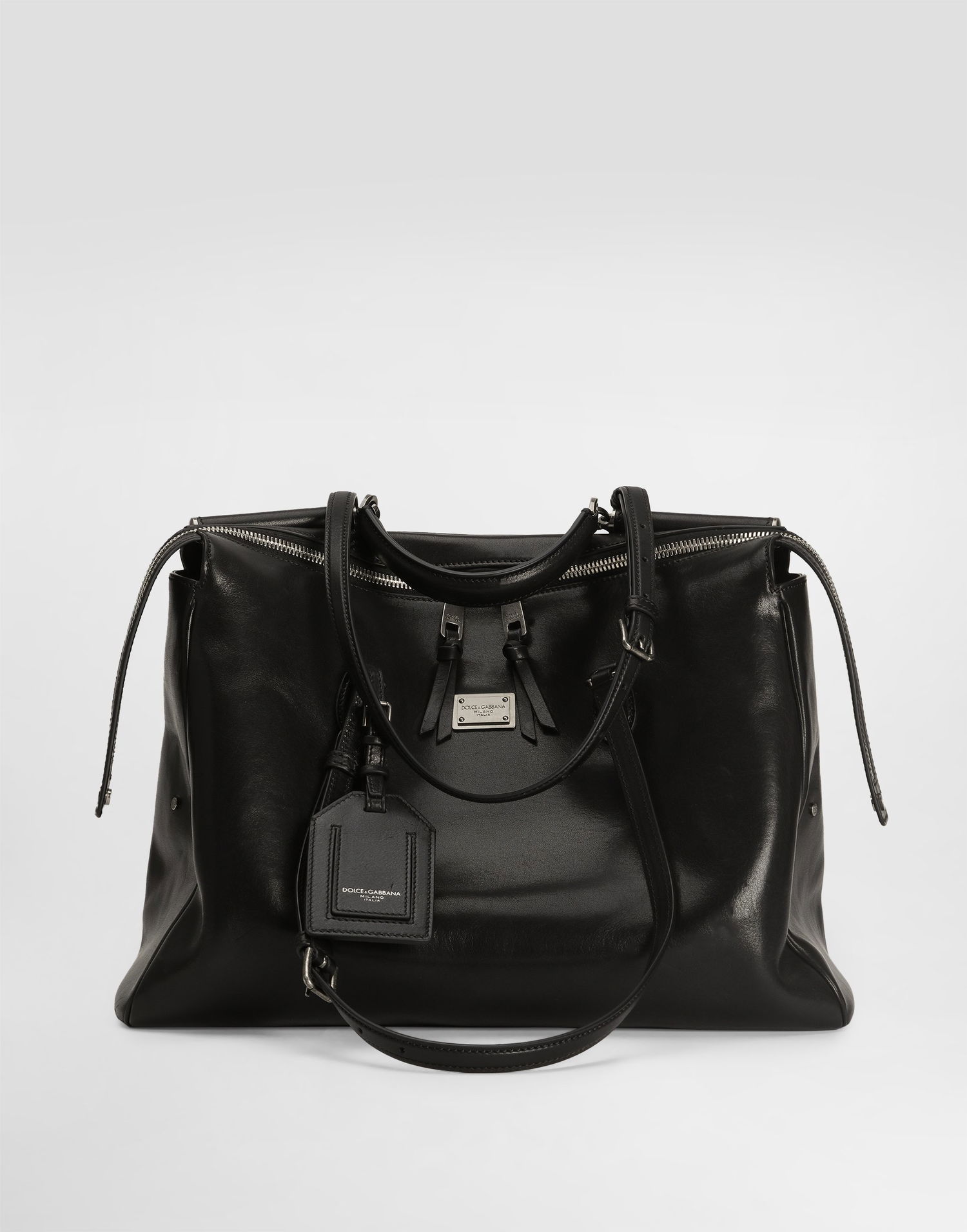 Axelväska Dolce & Gabbana Dolce & Gabbana Vittoria Calfskin Crossbody Bag Svart | BM7825AH85080999_1, 0