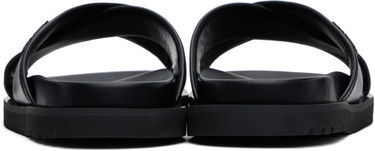 Sneakers och skor Versace Versace Logo Sandals Svart | 1016188_1A11124, 1