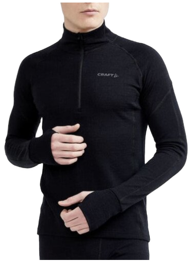 T-shirt Craft Nordic Wool T-Shirt Svart | 1911147-999000