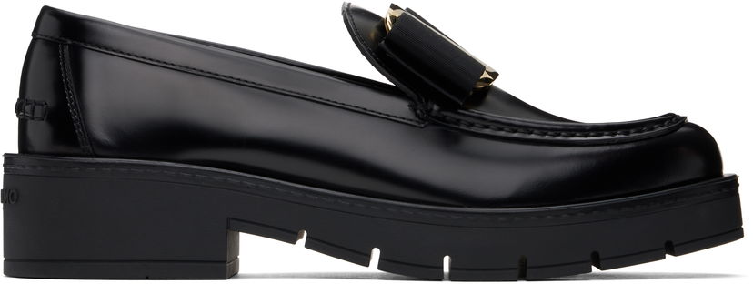 Sneakers och skor FERRAGAMO Ferragamo Chunky Vara Bow Loafers Svart | 777353