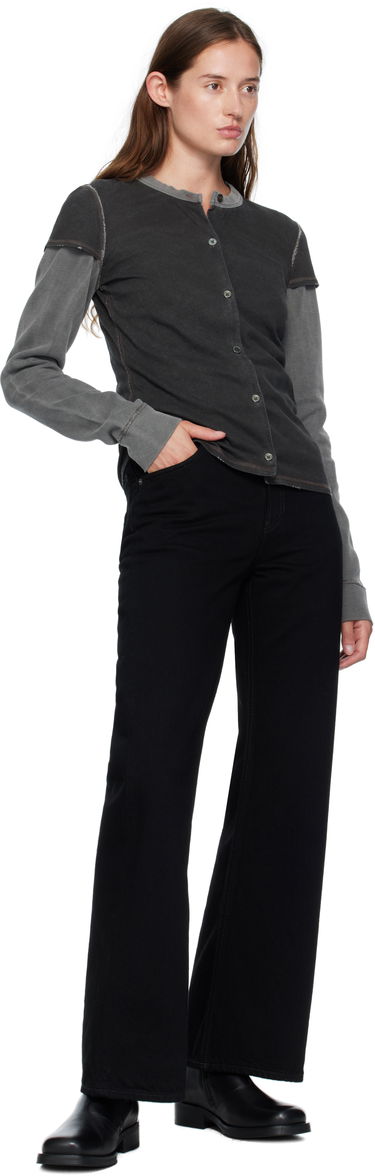 Sweater OUR LEGACY Our Legacy Heat Long Sleeve Cardigan Grå | W4256HF, 3