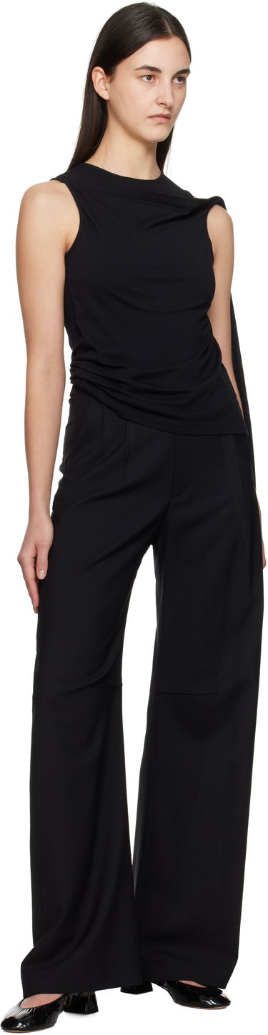 Byxor Maison Margiela MM6 Maison Margiela Tailoring Wool Trousers Svart | S52KA0517 M35080, 3