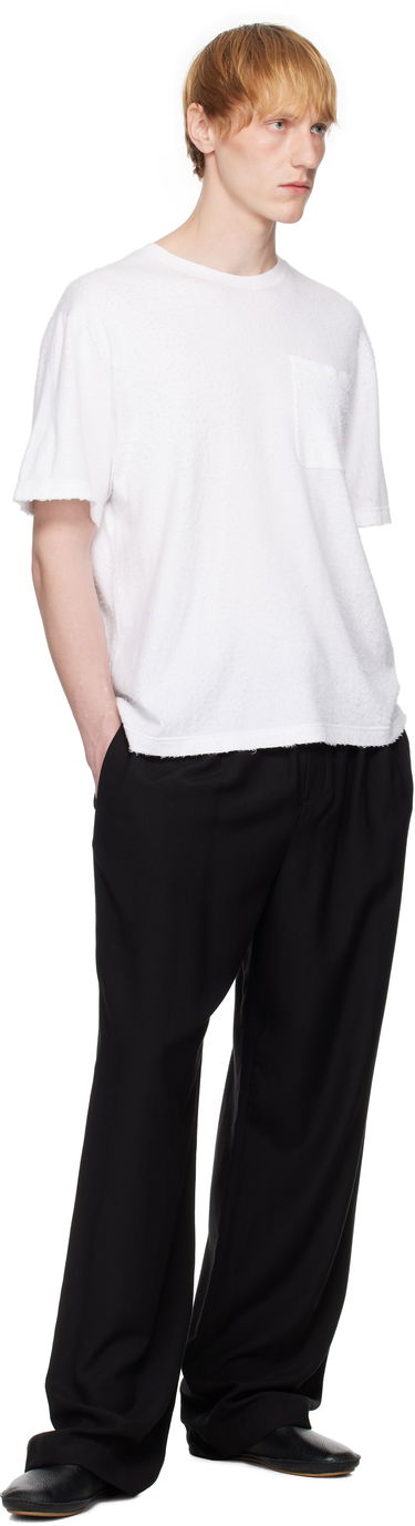 Byxor The Row The Row Xon Drawstring-Waist Trousers Svart | 990-W3893, 3