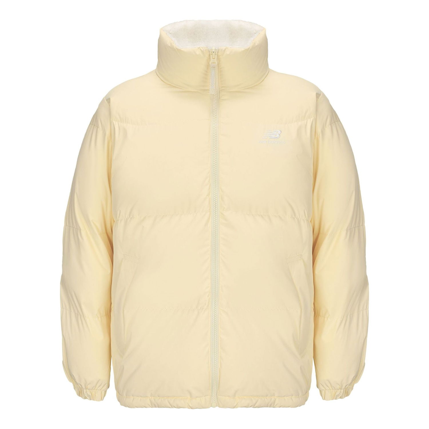 Pufferjacka New Balance Reversible Down Jacket Gul | 5PB43153-YL, 0
