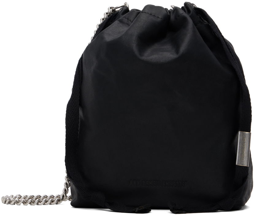 Handväska Ann Demeulemeester Ann Demeulemeester Medium Hand Bag Svart | 2401-U-SB06-LT082-099