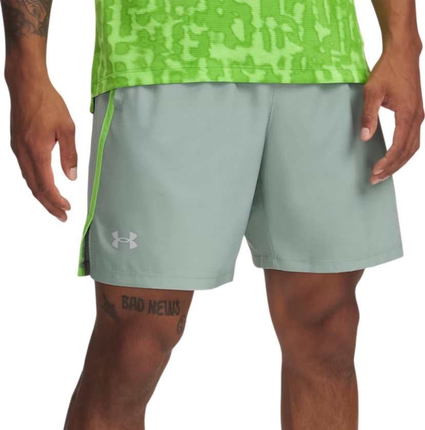 Shorts Under Armour UA Launch 7" Running Shorts Grön | 1382620-348