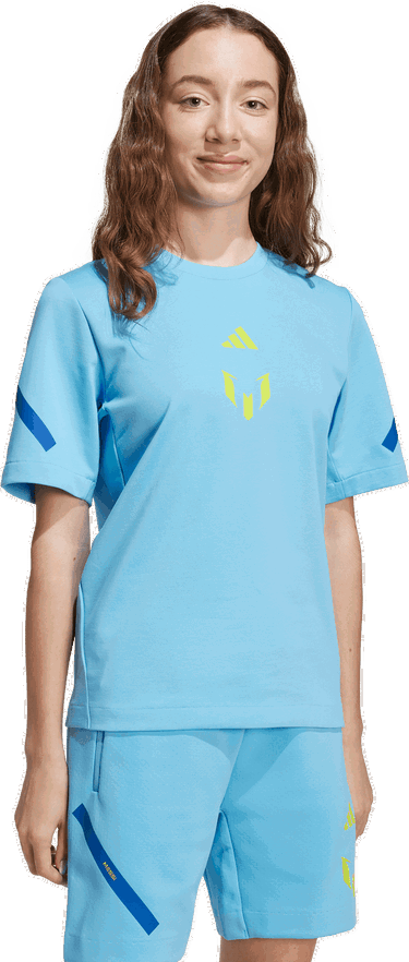 T-shirt adidas Performance MESSI ZNE T-Shirt Blå | KB2123, 4