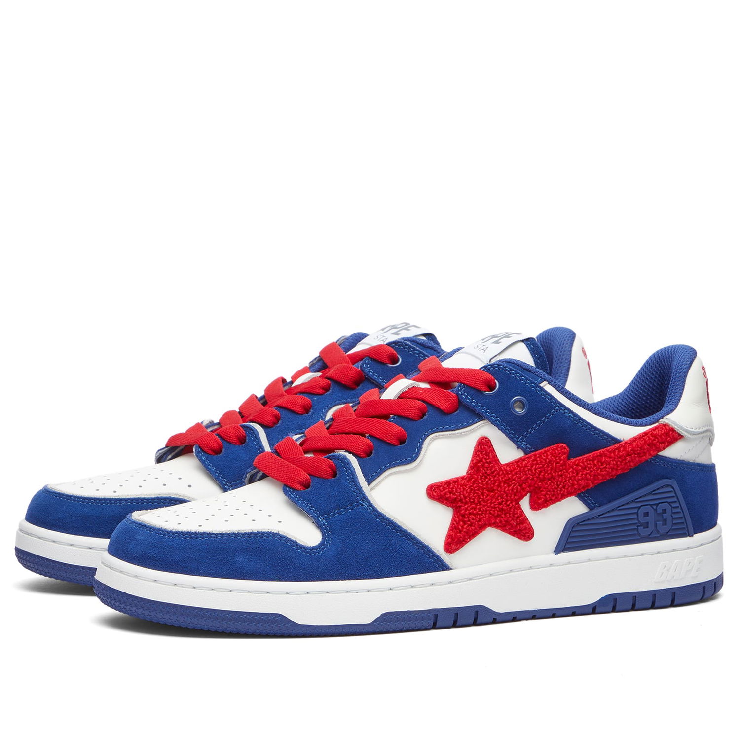 Sneakers och skor BAPE A Bathing Ape SK8 Sta Mörkblå | 001FWK301309M-BLU, 0