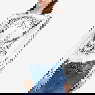 T-shirt Jean Paul Gaultier Trompe L'Oeil Long Sleeve Top Flerfärgad | 24-25-U-TO182-J546-0100, 2