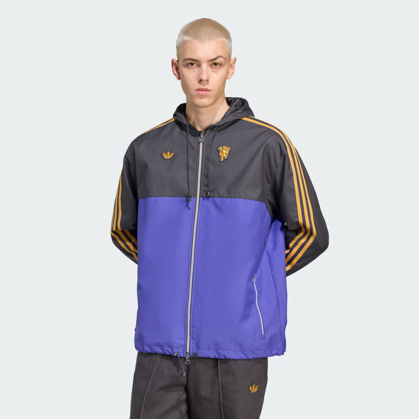 Parkas adidas Performance Manchester United Terrace Icons Hooded Parka Purpur | JN2821