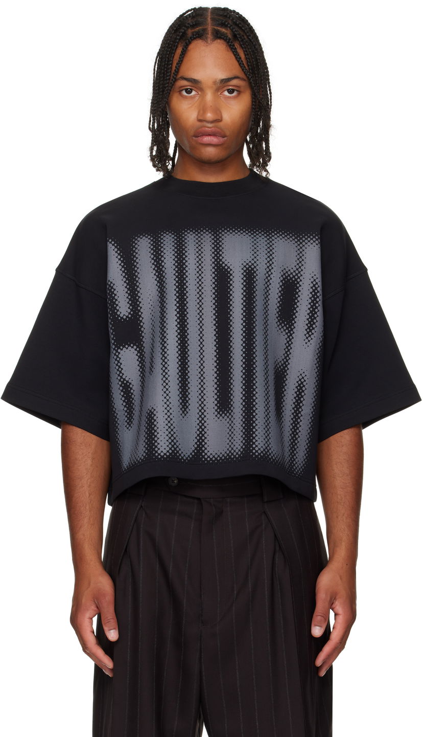 T-shirt Jean Paul Gaultier Jean Paul Gaultier 'The Gaultier' Boxy T-Shirt Svart | 25/03-W-TO298-J004-0004