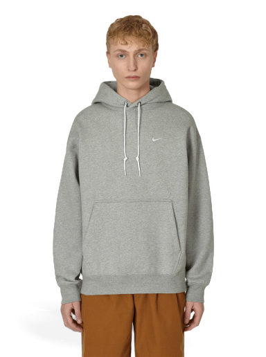 Sweatshirt Nike Solo Swoosh Hooded Sweatshirt Grå | DX1355-063