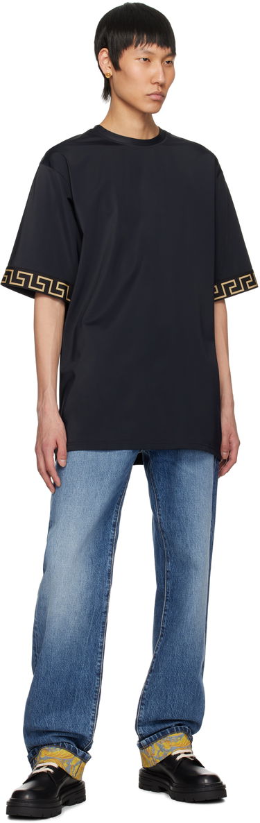 T-shirt Versace Versace Underwear Swim T-Shirt Svart | 1004079_1A11119, 3