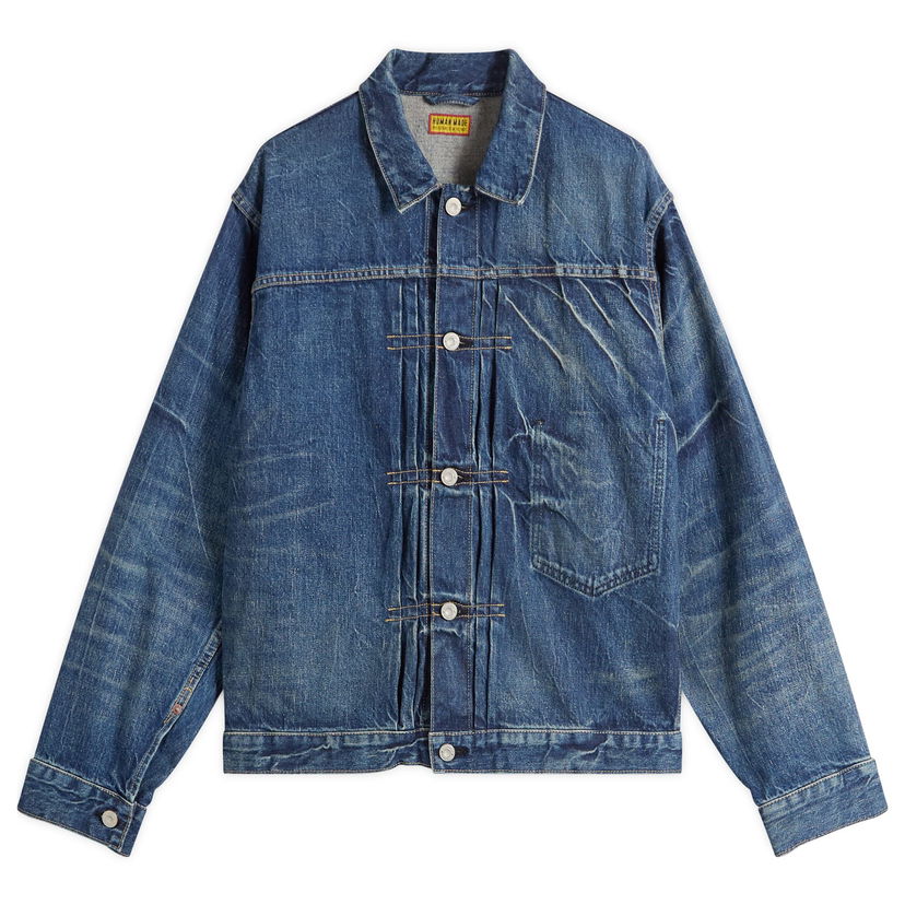 Jacka Human Made Human Made Future Denim Work Jacket, Size Large Blå | HM30JK002-IND