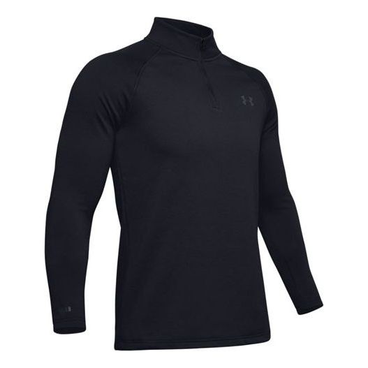 Sweater Under Armour Men's Base 4.0 Quarter Zip Top Svart | 1343242-001, 0