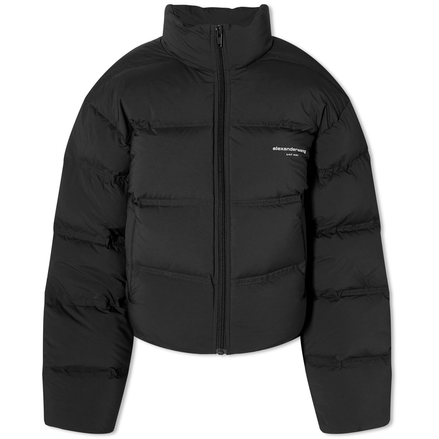 Pufferjacka Alexander Wang Alexander Wang Cropped Puffer Jacket Svart | 1WC4233241-001, 0